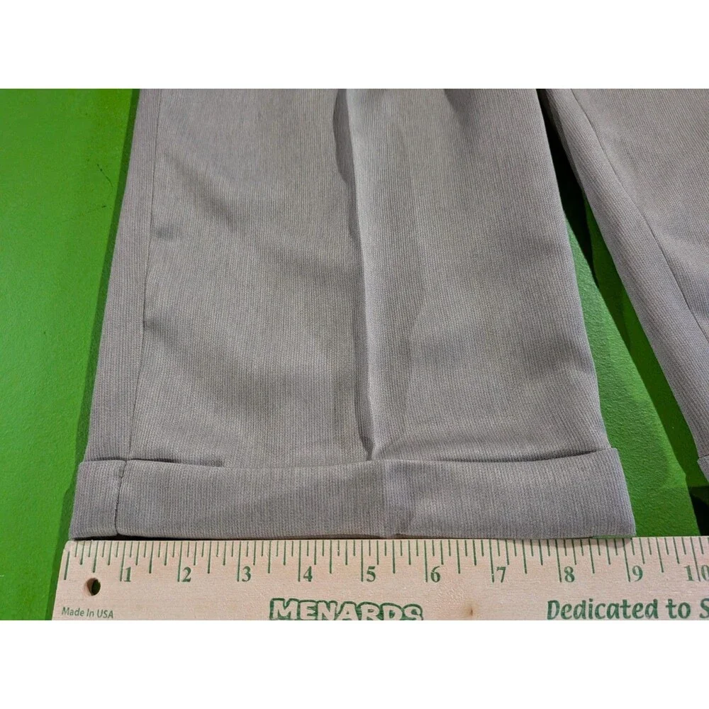 Claiborne Men's Dress Pants 40x32 NWT Beige Microfiber Corded NEW